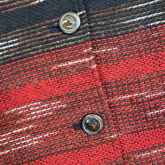Coldwater Creek Tweed Shacket Jacket Women’s Medium Multicolor Button Down - Picture 3 of 12